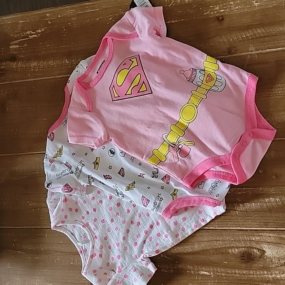 Onesies in 3-6 months..Set of 3